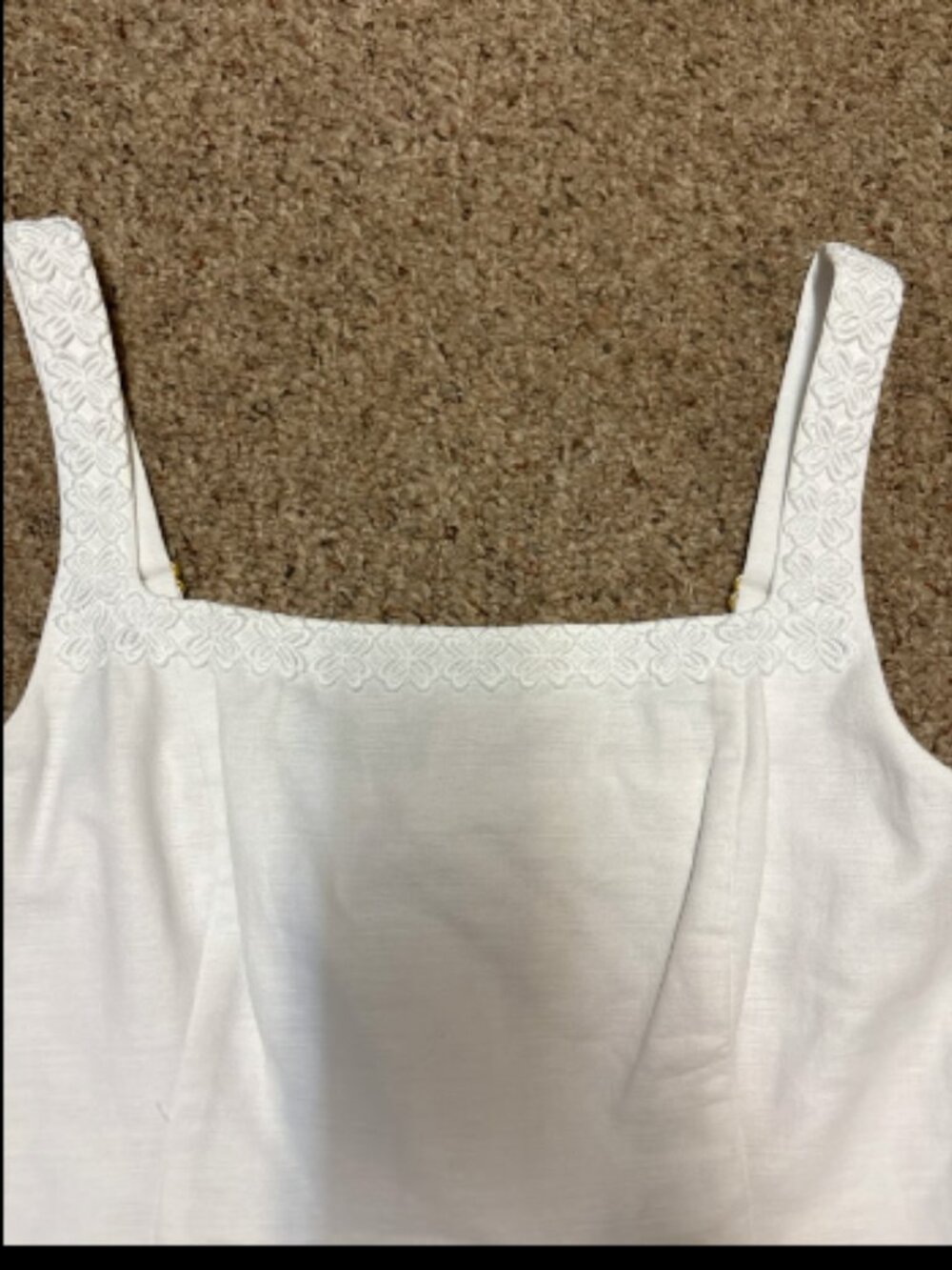 LILLY PULITZER WHITE ISLEEN SKIRTEED ROMPER DRESS NWT $220 12 - Picture 10 of 13